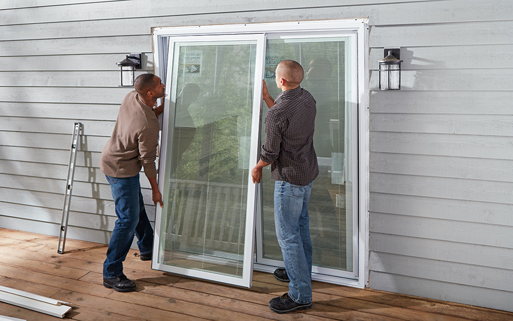 Installation of Calgary Patio Doors